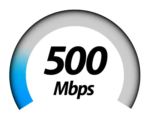 500 MBPS (Monthly)